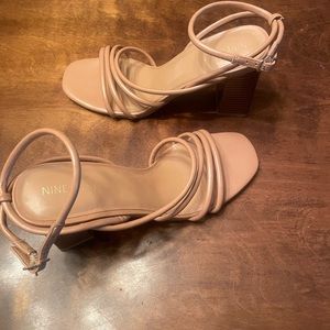 Nine West Nude Sandals